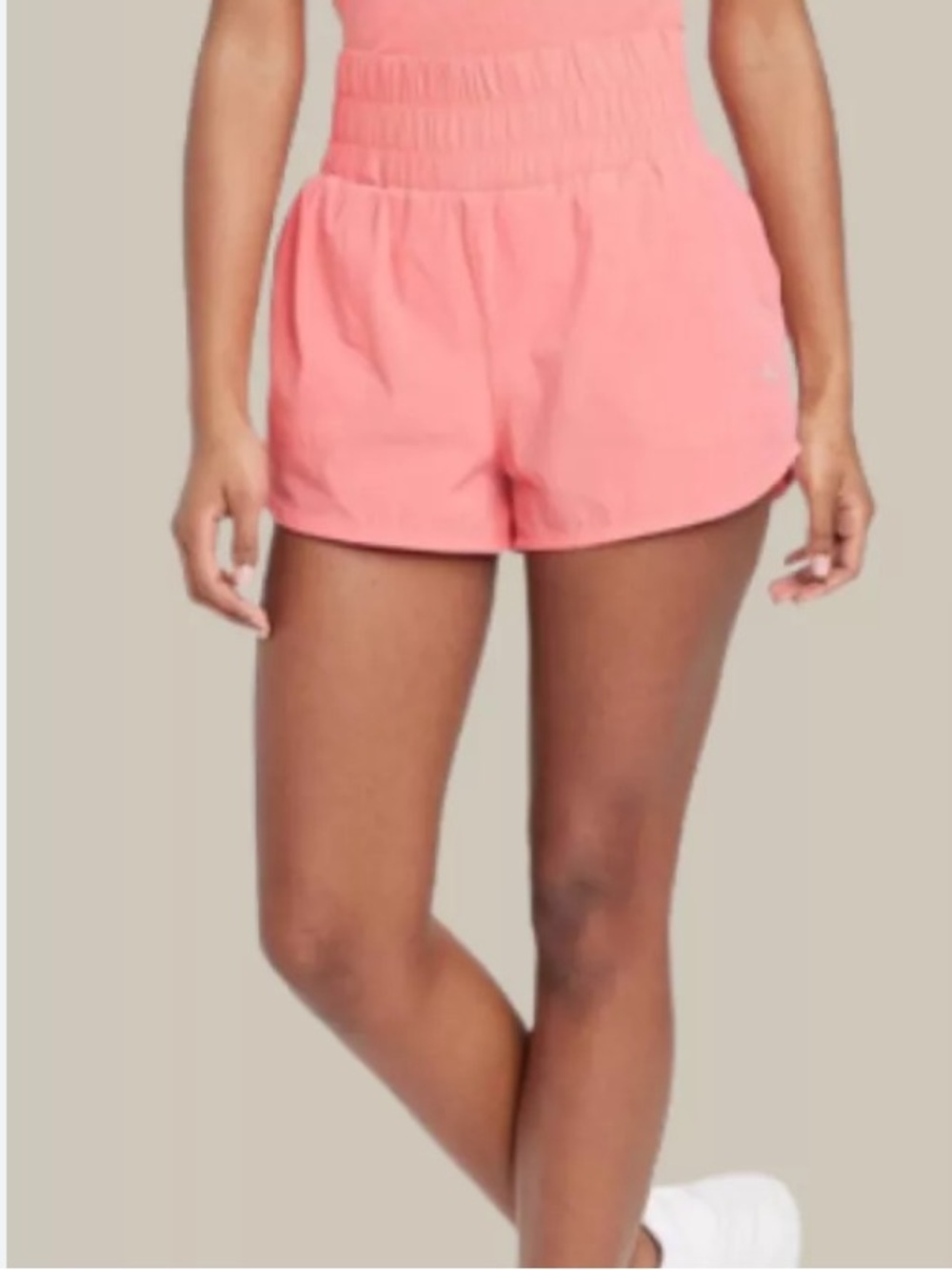 JoyLab High Rise Athletic Shorts with Pockets Pink XS - Picture 8 of 9